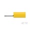 Te Connectivity Ring Terminal, #4 Stud Size, 24 AWG, 300 V, Nylon Insulated, Yellow 52189 - alternate 5
